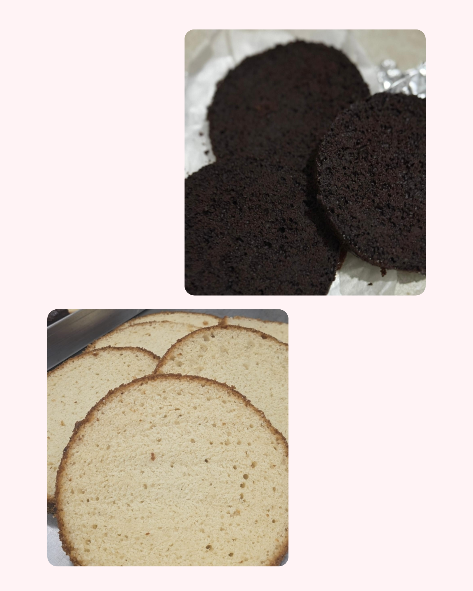 كعكة عالية واطية